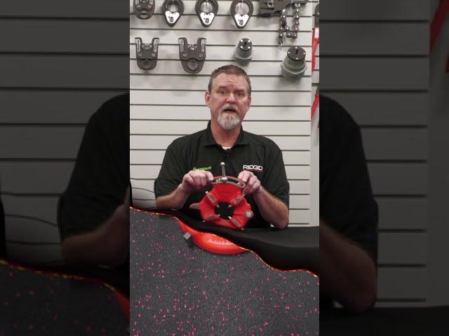 How to change dies on RIDGID universal machine die heads