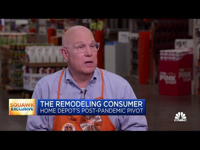 Home Depot CEO Ted Decker: We knew spending would shift from goods to services