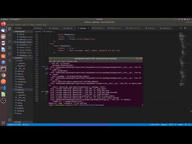 How to create Login and SignUp with Phone OTP validation in Django 2020 || Part -3 || The Codrammers