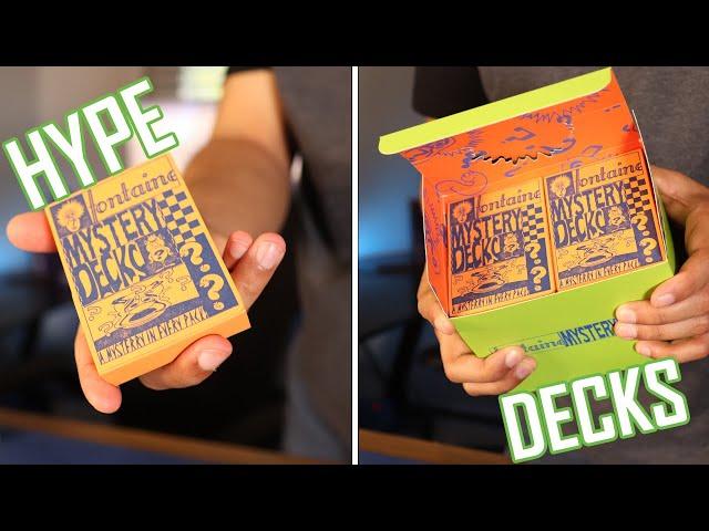 UNBOXING The FONTAINE Mystery Decks!