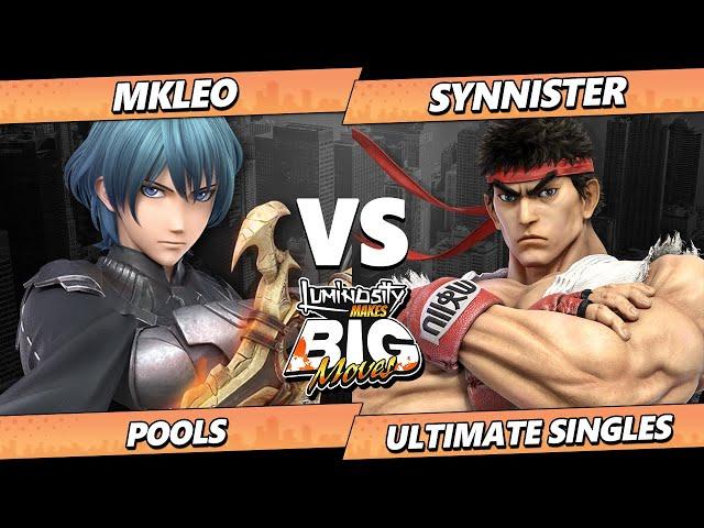 LMBM 2025 - MkLeo (Byleth) Vs. Synnister (Ryu) Smash Ultimate - SSBU