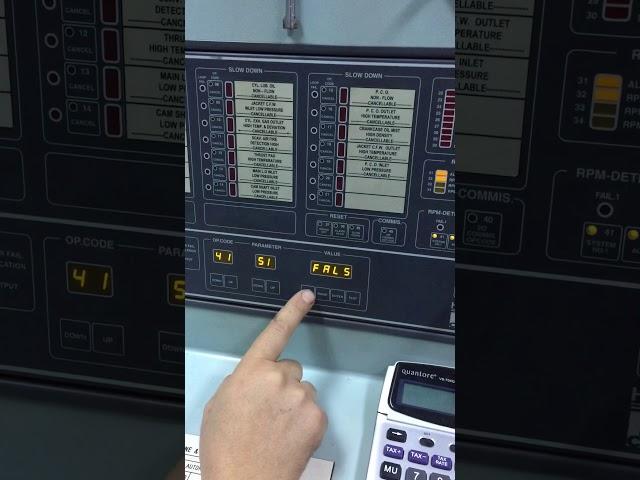 SSU 8810 safety system overspeed simulate test