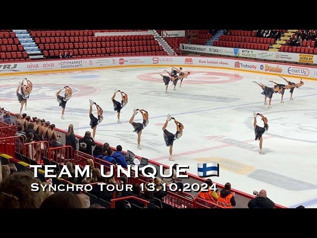 Team Unique Short Program 2024-25 Synchro Tour 13.10.2024 - Synchronized skating