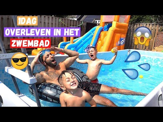 1DAG OVERLEVEN IN HET ZWEMBAD! | LAKAP JUNIOR