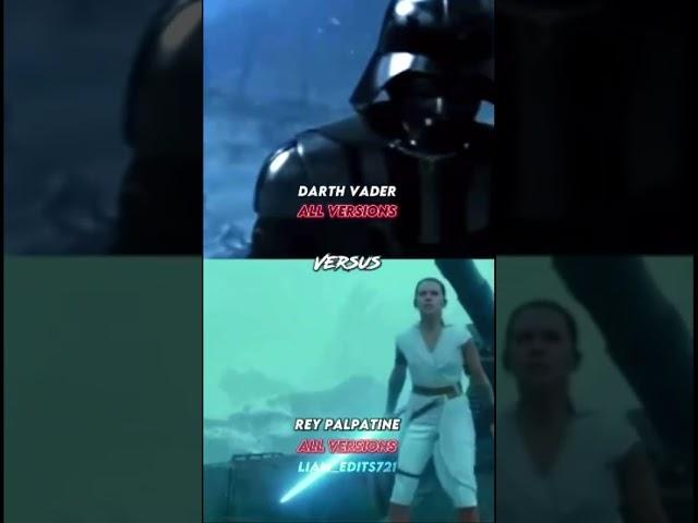 Darth Vader vs Rey Palpatine #starwars #darthvader #edit #cold #anakinskywalker #easydubs