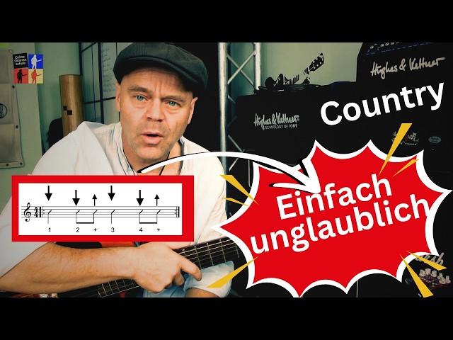 Das Schlagmuster für unzählige Countrysongs