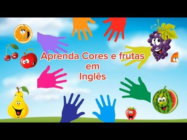 Aprenda cores e frutas em inglês | vídeo infantil | Clarineta kids