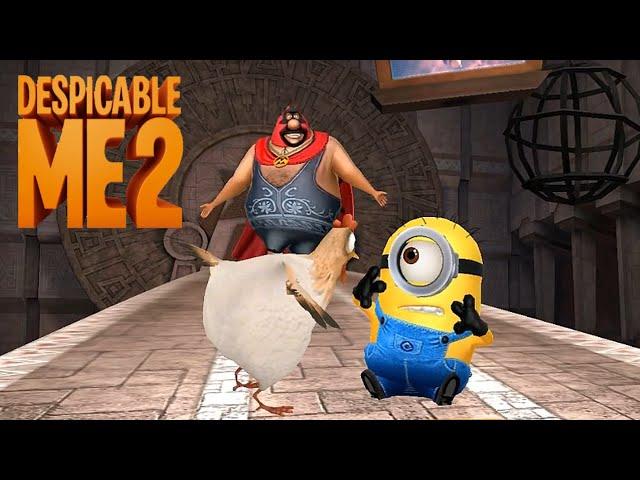 Minion rush Carl minion vs El Macho BOSS BATTLE Despicable me 2 Xbox PC gameplay Despicable me 2