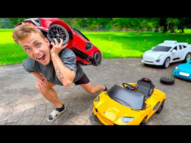 I Stole Carter’s $4,000,000 Mini Car Collection!