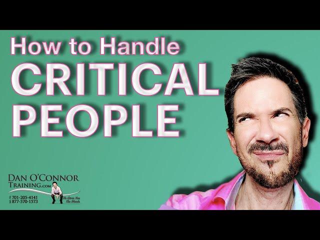 Learn how to handle critical people using Power Phrases | Communication  skills training