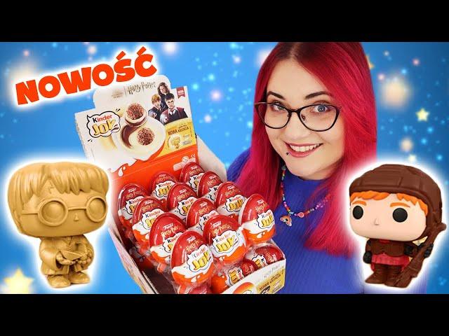 NOWE KINDER JOY Harry Potter Quidditch  Trafiłam ZŁOTĄ FIGURKĘ