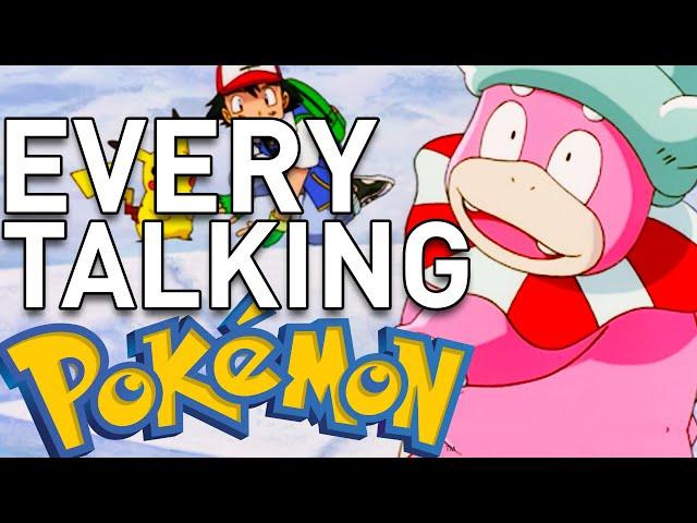 Every Single Pokemon That Can Talk In The Pokemon Anime