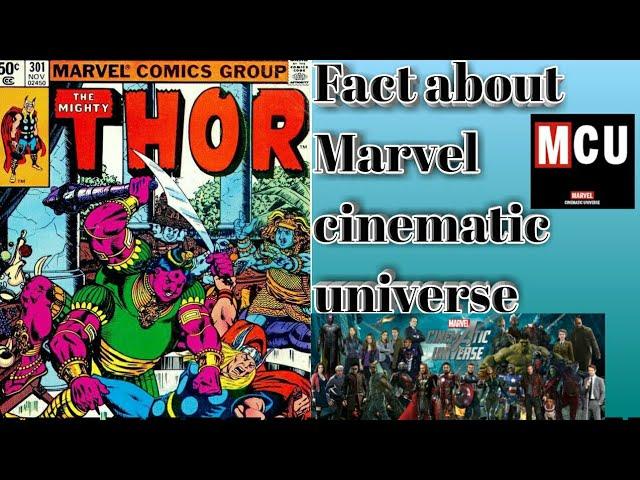 Fact about MARVEL CINEMATIC UNIVERSE | MCU | UNBOXLOGY