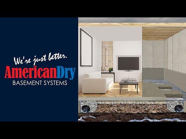 Basement Waterproofing CT & NY | American Dry Basement Systems