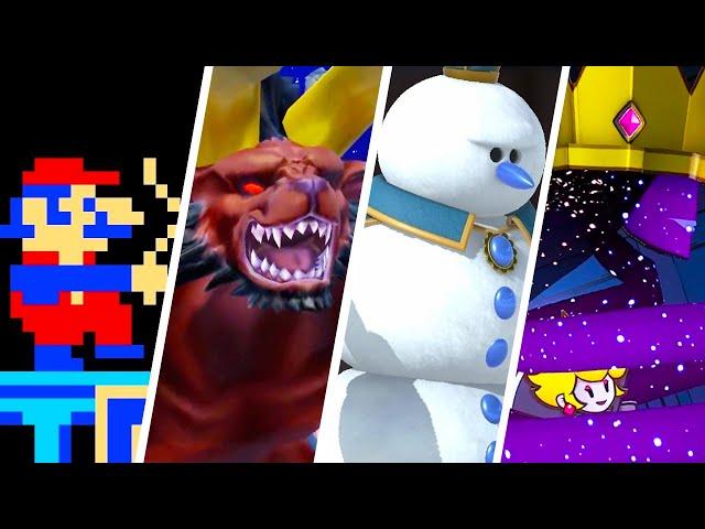 Evolution of Final Bosses that are NOT Bowser in Mario Games (1981-2024)