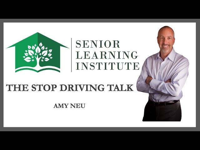 Having the "Stop Driving" Talk