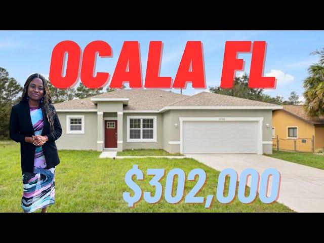 Ocala FL New Construction Home with Back Patio - only $302,000!