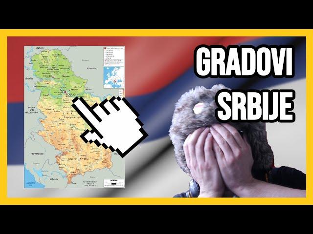 Pogodi gde se nalaze gradovi SRBIJE | KVIZ TAJM