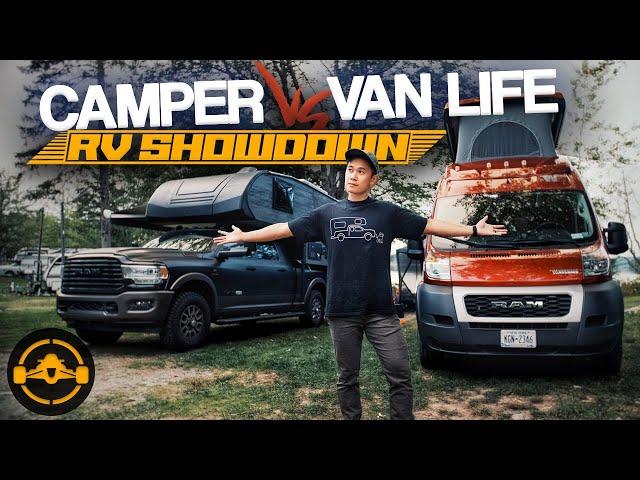 Van Life and Truck Camper Comparison | 2021 Winnebago Solis vs 2021 Lance 650