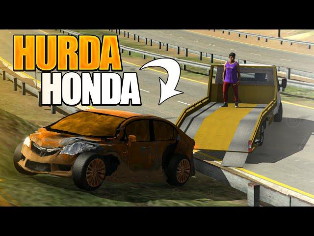 YARIŞ KAZASINDA ARABAM HURDAYA DÖNDÜ !! Car Parking Multiplayer Roleplay