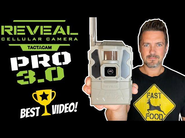 Best Trail Cam for Video: Tactacam Reveal Pro 3.0 Gives You 30 Second Videos to Your Phone ️