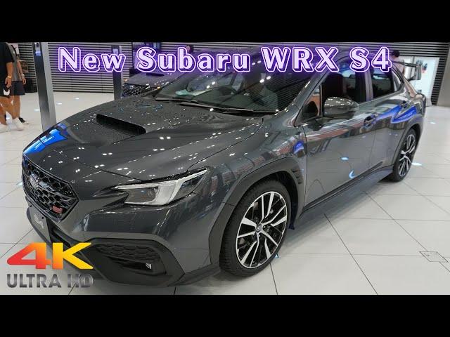 新型スバル WRX S4 STI Sport R EX 2024年モデル - NEW 2024 SUBARU WRX S4 STI Sport R EX - New Subaru WRX 2024