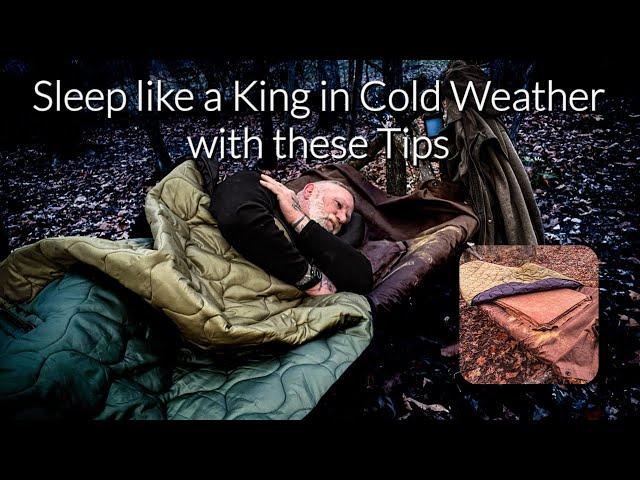 Sleep like a King in Cold Weather with Tips from Dave Canterbury on Winter Camping