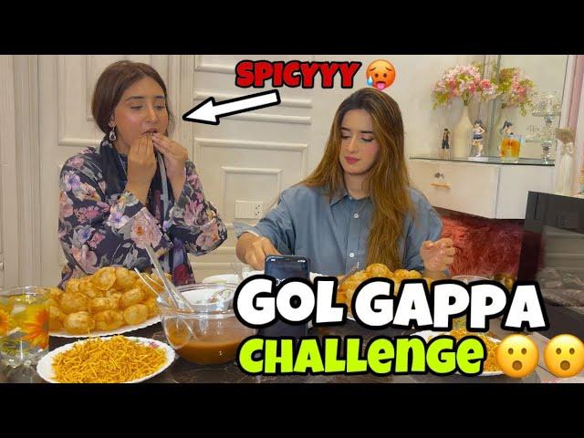 Golgappa Challenge with Alishbhah  || Kon Jeeta? 