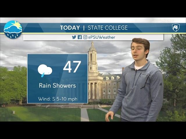 Thomas Carvo's Tuesday Afternoon Weather Forecast 4/3/18