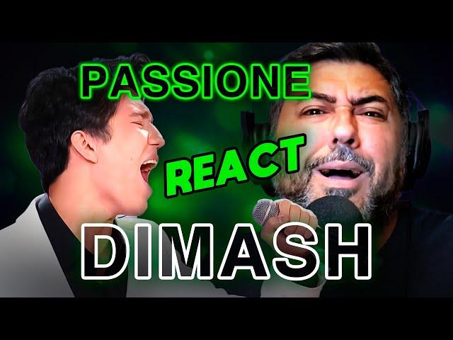 REAGINDO (REACT) a DIMASH - Passione | Análise Vocal por Rafa Barreiros