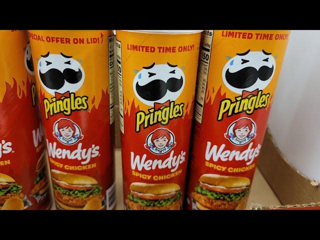 Pringles Wendy's Spicy Chicken chip review