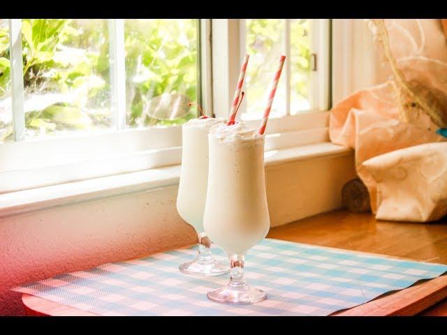 How To Make a VANILLA MILKSHAKE || ONLY 4 INGREDIENTS