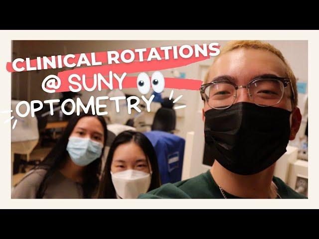 clinical rotations as a first year student eye doctor | suny optometry 