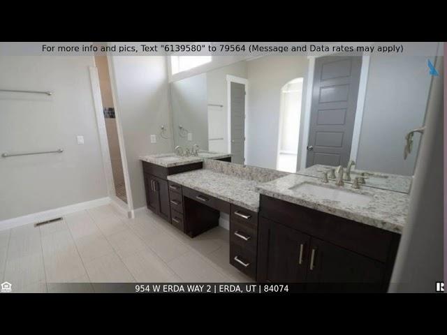 Priced at $523,000 - 954 W ERDA WAY 2, Erda, UT 84074