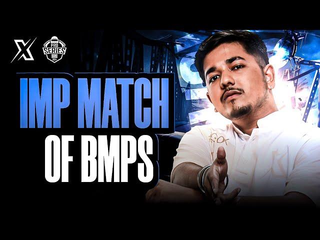 The most important match of BMPS !