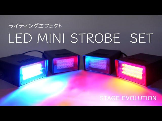 LED MINI STROBE  SET / STAGE EVOLUTION