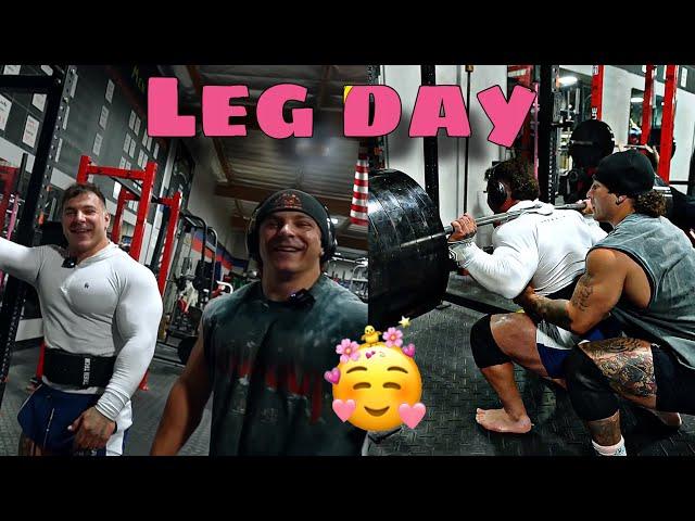 LEG DAY but it’s fun. (we threw up)