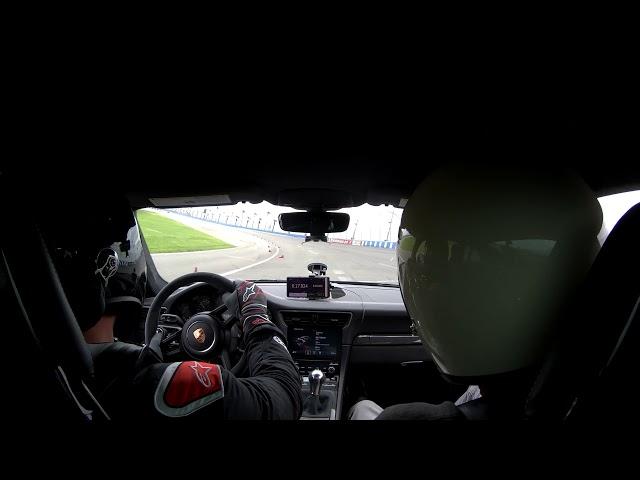 SCARING MY BUDDY IN A PORSCHE GT3 ON THE RACETRACK!