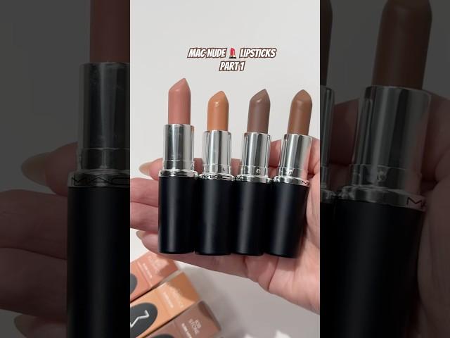 Mac Nude lipsticks  #shorts