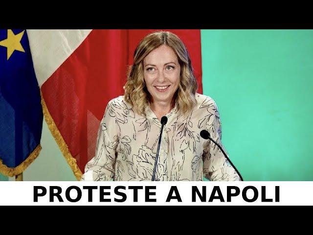 GIORGIA MELONI RISPONDE AI CONTESTATORI DI BAGNOLI: “CAPISCO, MA LA SITUAZIONE PUÒ CAMBIARE”