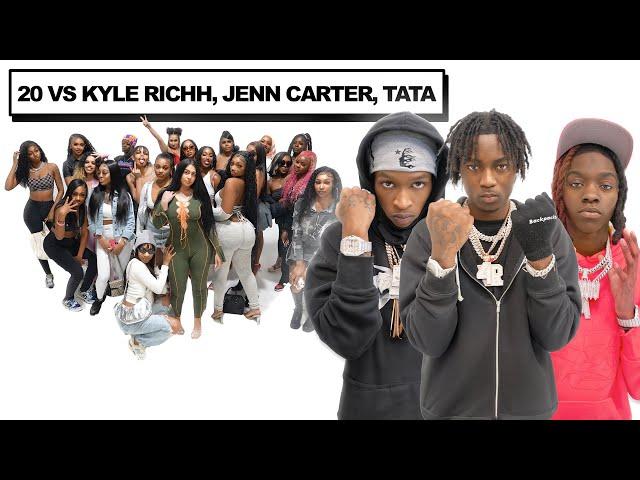 20 WOMEN VS 41: KYLE RICHH, JENN CARTER, TATA