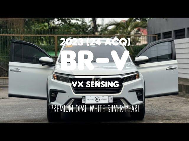 2023 (24 ACQ) HONDA BR-V VX IN PREMIUM OPAL WHITE SILVER PEARL (DECEMBER 2024)