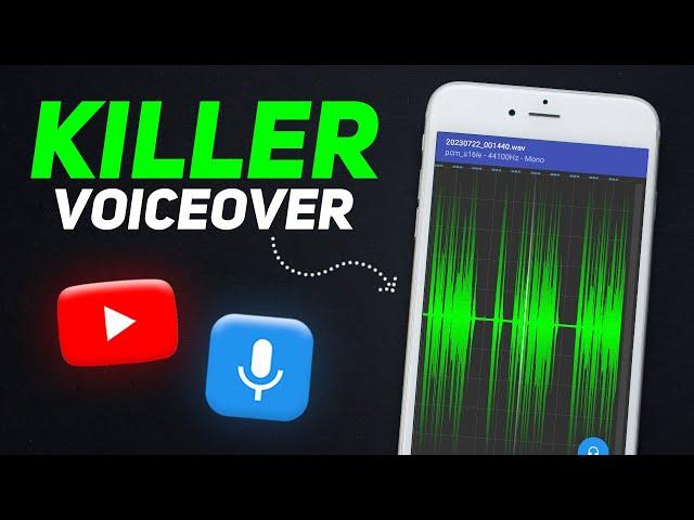 Record Professional VOICEOVER for YouTube Videos in Mobile! - FULL GUIDE