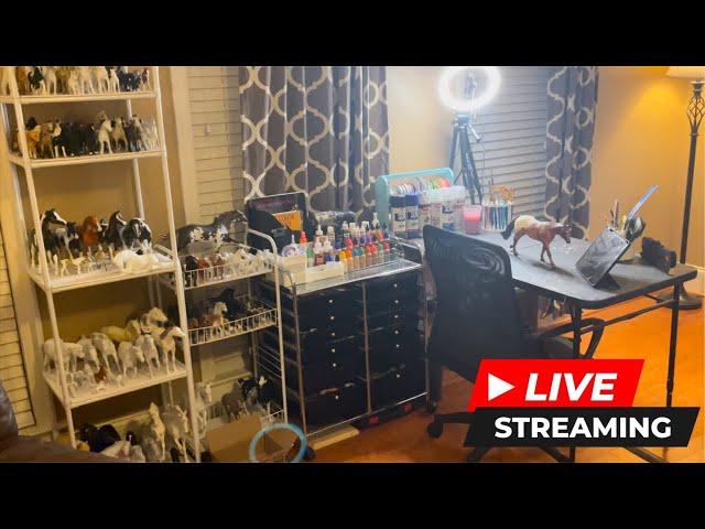 Live Stream! Painting Markings and Making Dapples (Models For Etsy)