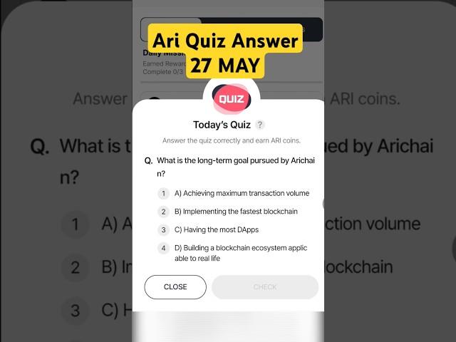 27 MAY Ari Wallet Quiz Answer  Ari Wallet Quiz Today | Ari Wallet Today Quiz Answer Ari Wallet