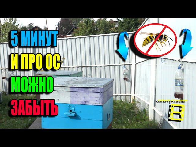 ЭФФЕКТИВНАЯ ЛОВУШКА ДЛЯ ОС И ШЕРШНЕЙ НА ПАСЕКЕ. ЛЮБИТЕЛЬСКОЕ ПЧЕЛОВОДСТВО 23-35