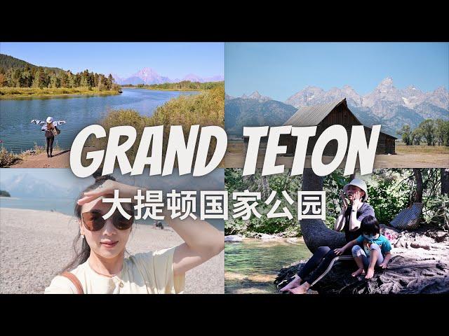 【Anna阿姨 Vlog#80】云旅游：七天六夜大提顿-黄石国家公园（上） Grand Teton National Park