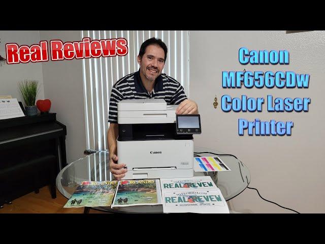 Canon MF656CDw Color Laser All In One Printer Unboxing and Real Review