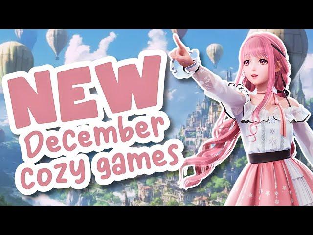 SO EXCITED! New Cozy Games releasing this DECEMBER! (Switch, PC & Console)