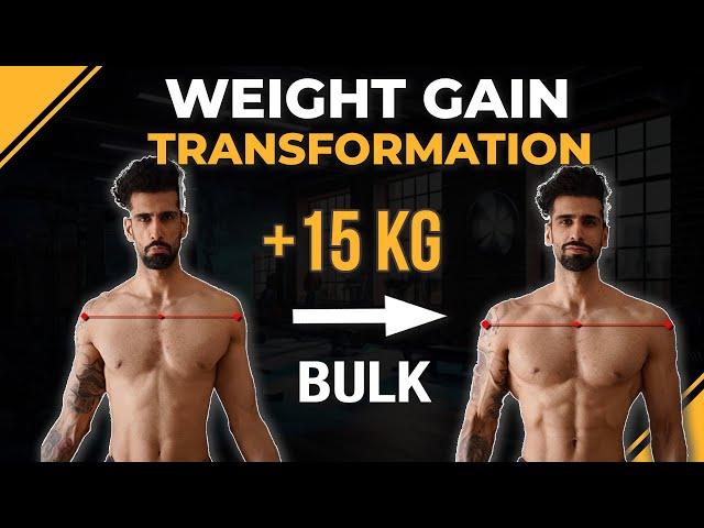 GAIN WEIGHT FASTER With These 5 Simple Strategies (Workout & Diet Plan for Bulking)